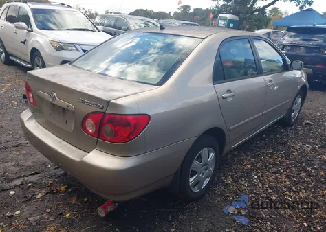 2006 Toyota Corolla Le из США, поврежденный, VIN 2T1BR30EX6C626861